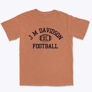 J M Davidson High School Classic Football Premium Heavyweight T-shirt