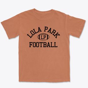Lola Park Lutheran School Classic Football Premium Heavyweight T-shirt
