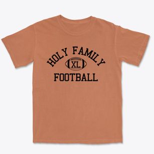 Holy Family Parish Classic Football Premium Heavyweight T-shirt