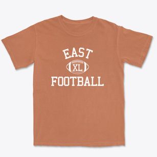 East Intermediate School Classic Football Premium Heavyweight T-shirt