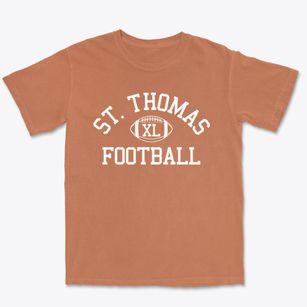 Saint Thomas Lutheran School Classic Football Premium Heavyweight T-shirt