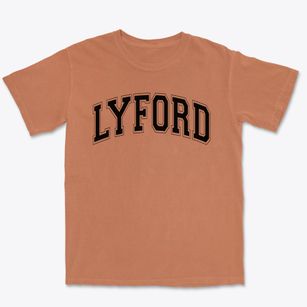 Lyford High School Varsity Arch Premium Heavyweight T-shirt