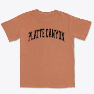 Platte Canyon High School Varsity Arch Premium Heavyweight T-shirt