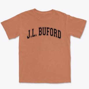 J.l. Buford Intermediate Center School Varsity Arch Premium Heavyweight T-shirt