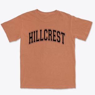 Hillcrest Elementary School Varsity Arch Premium Heavyweight T-shirt