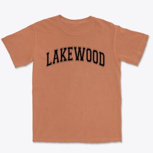 Lakewood Elementary School Varsity Arch Premium Heavyweight T-shirt