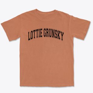 Lottie Grunsky Elementary School Varsity Arch Premium Heavyweight T-shirt