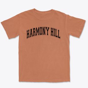 Harmony Hill School Varsity Arch Premium Heavyweight T-shirt