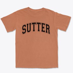 Sutter Elementary School Varsity Arch Premium Heavyweight T-shirt