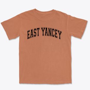 East Yancey Middle School Varsity Arch Premium Heavyweight T-shirt