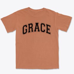Grace Christian School Varsity Arch Premium Heavyweight T-shirt