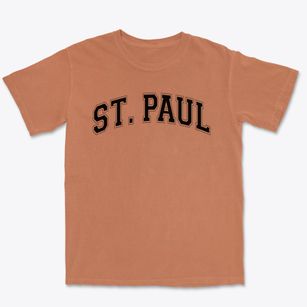 St Paul Parish Varsity Arch Premium Heavyweight T-shirt