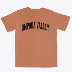 Umpqua Valley Christian School Varsity Arch Premium Heavyweight T-shirt