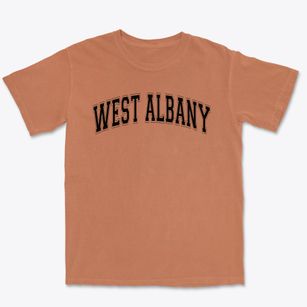West Albany High School Varsity Arch Premium Heavyweight T-shirt