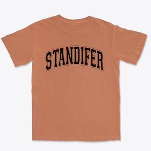 Standifer Gap Sda School Varsity Arch Premium Heavyweight T-shirt