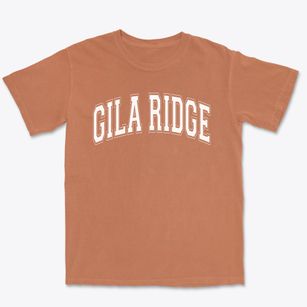 Gila Ridge High School Varsity Arch Premium Heavyweight T-shirt