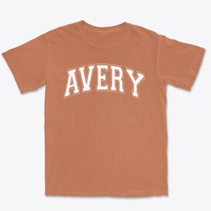 Avery County High School Varsity Arch Premium Heavyweight T-shirt