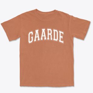 Gaarde Christian School Varsity Arch Premium Heavyweight T-shirt