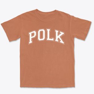 Polk Elementary School Varsity Arch Premium Heavyweight T-shirt