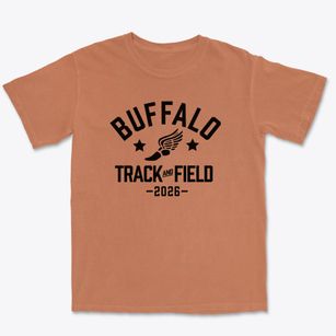 Buffalo Elementary School Track and Field Premium Heavyweight T-shirt