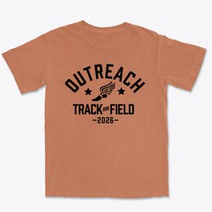 Outreach Christian School Track and Field Premium Heavyweight T-shirt
