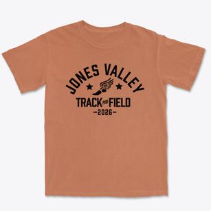 Jones Valley Middle School Track and Field Premium Heavyweight T-shirt