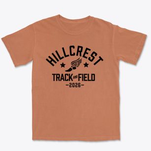 Hillcrest Elementary School Track and Field Premium Heavyweight T-shirt