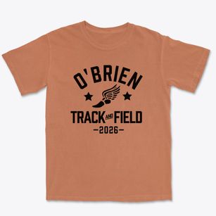 O'brien Regional Vocational Track and Field Premium Heavyweight T-shirt