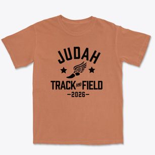 Judah Christian School Track and Field Premium Heavyweight T-shirt