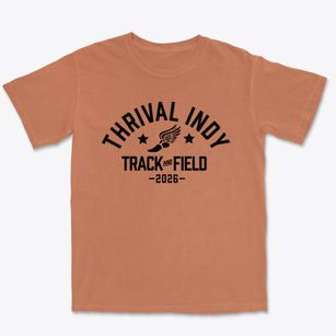 Thrival Indy Academy Track and Field Premium Heavyweight T-shirt