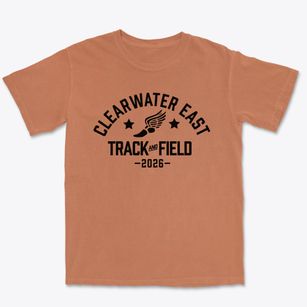 Clearwater Elementary School East Track and Field Premium Heavyweight T-shirt