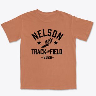 Nelson County Area Vocational Center Track and Field Premium Heavyweight T-shirt