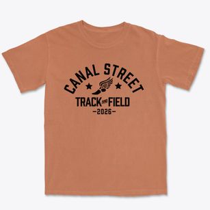 Canal Street Elementary School Track and Field Premium Heavyweight T-shirt