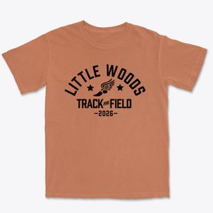 Little Woods Elementary School Track and Field Premium Heavyweight T-shirt