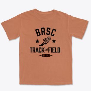 Baton Rouge School Of Computers Track and Field Premium Heavyweight T-shirt