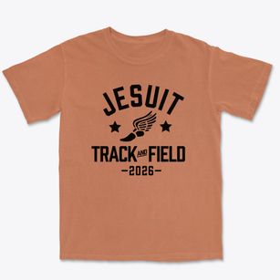 Jesuit Middle School Track and Field Premium Heavyweight T-shirt