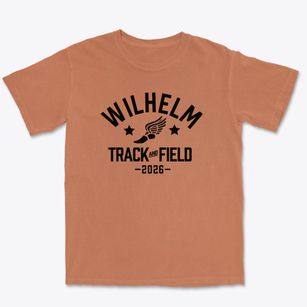 Wilhelm Elementary School Track and Field Premium Heavyweight T-shirt
