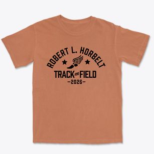 Robert L. Horbelt Track and Field Premium Heavyweight T-shirt