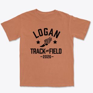 James Logan High School Track and Field Premium Heavyweight T-shirt