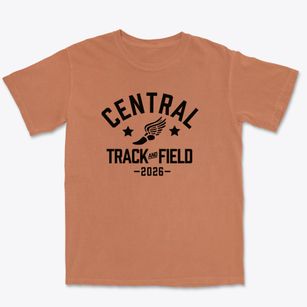 Central Elementary School Track and Field Premium Heavyweight T-shirt