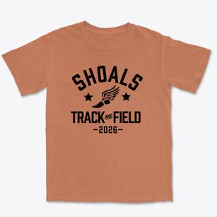 Shoals Elementary School Track and Field Premium Heavyweight T-shirt