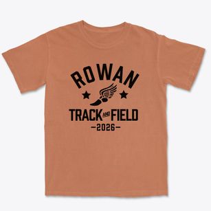 Rowan Academy Charter School Track and Field Premium Heavyweight T-shirt
