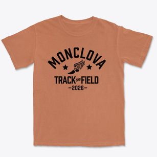 Monclova Christian Academy Track and Field Premium Heavyweight T-shirt