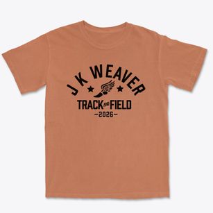 J K Weaver Technical Center Track and Field Premium Heavyweight T-shirt