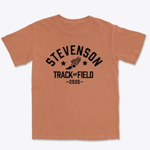 Stevenson Primary School Track and Field Premium Heavyweight T-shirt