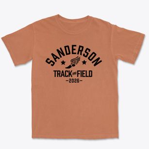 Sanderson Elementary School Track and Field Premium Heavyweight T-shirt