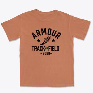 Armour Elementary School Track and Field Premium Heavyweight T-shirt