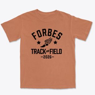 Forbes Elementary School Track and Field Premium Heavyweight T-shirt