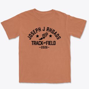Joseph J Rhoads Learning Center Track and Field Premium Heavyweight T-shirt