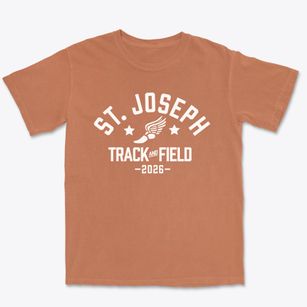 Saint Joseph School Track and Field Premium Heavyweight T-shirt